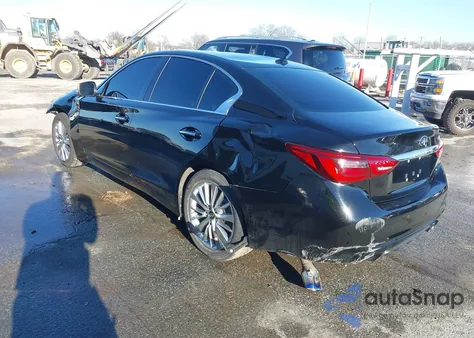 2021 Infiniti Q50 Luxe from USA, damaged, VIN JN1EV7BP6MM705056